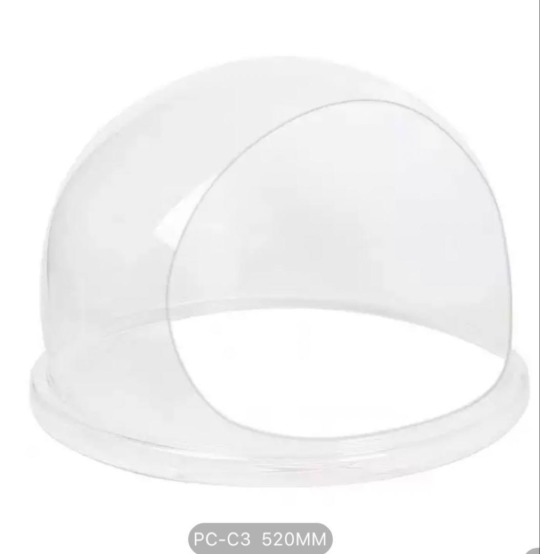 52cmわたあめ機カバー、バブルシールド透明なプラスチック製のドーム蓋