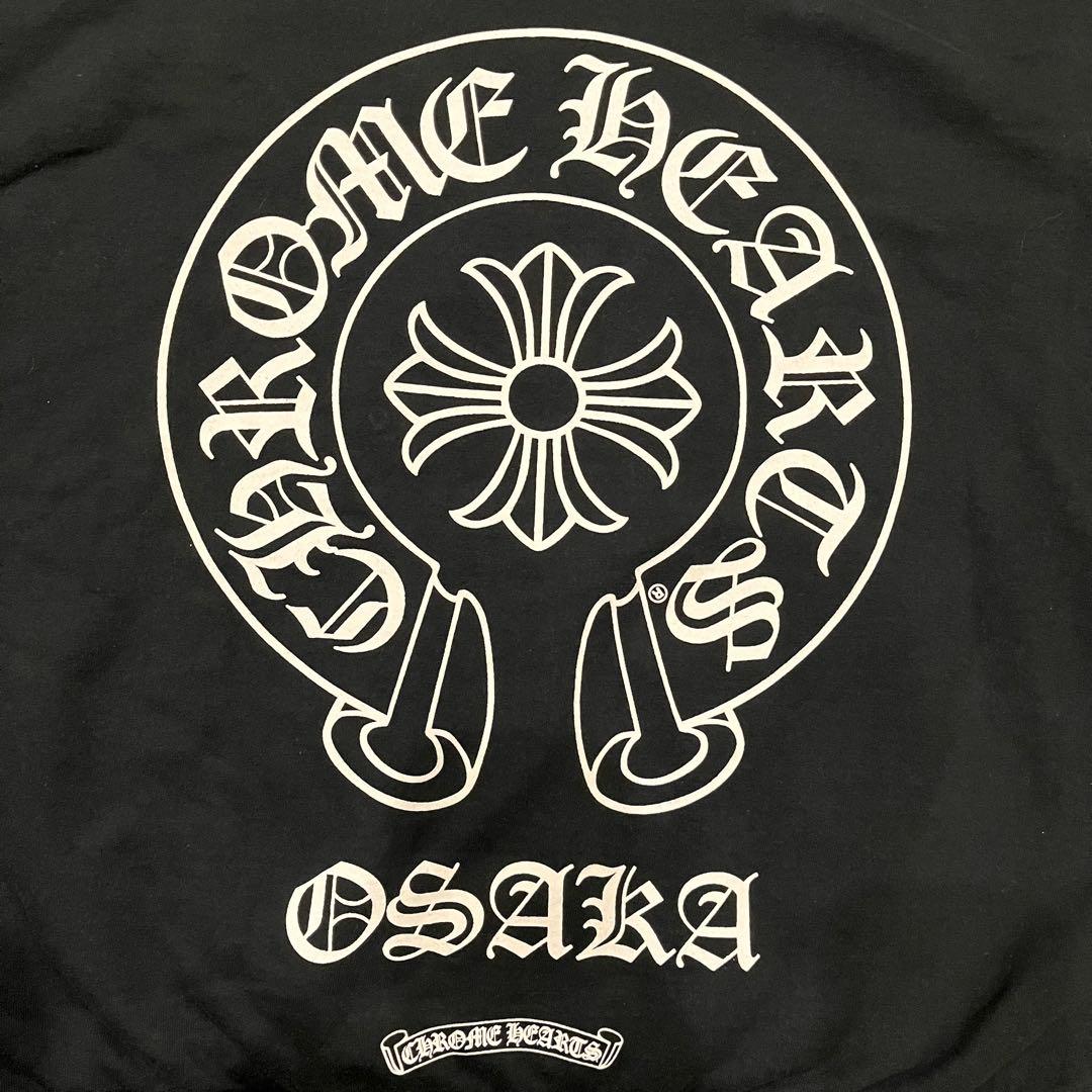 りん【正規品】クロムハーツ　大阪店舗限定 パーカー ホースシューロゴ