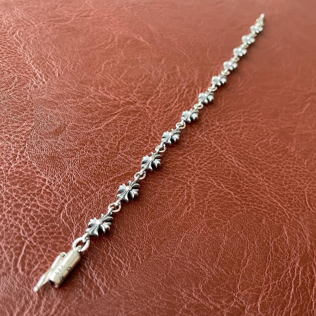 メンズ ブレスレット シルバー 925 クロス タイニーEプラス ユニセックス