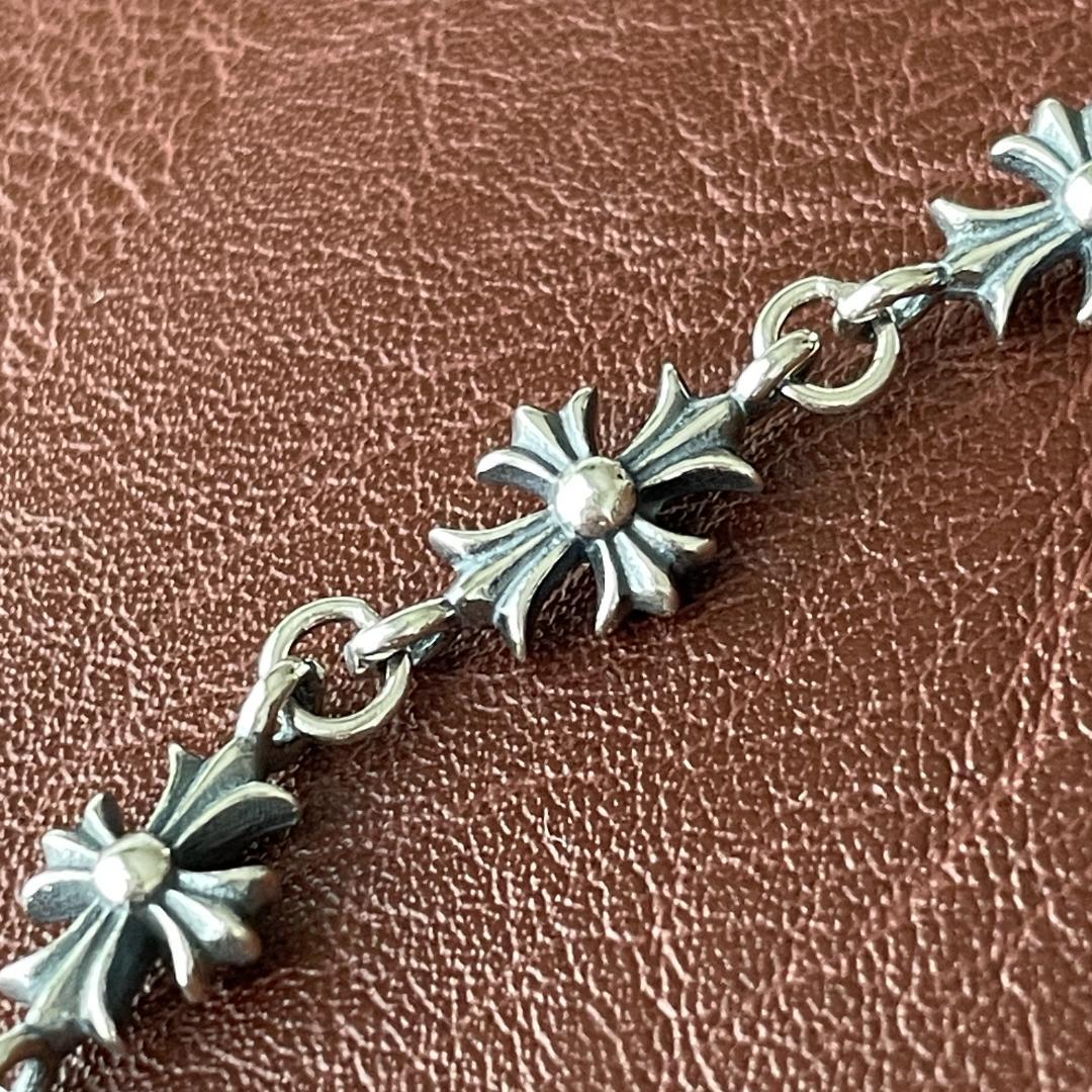 メンズ ブレスレット シルバー 925 クロス タイニーEプラス ユニセックス