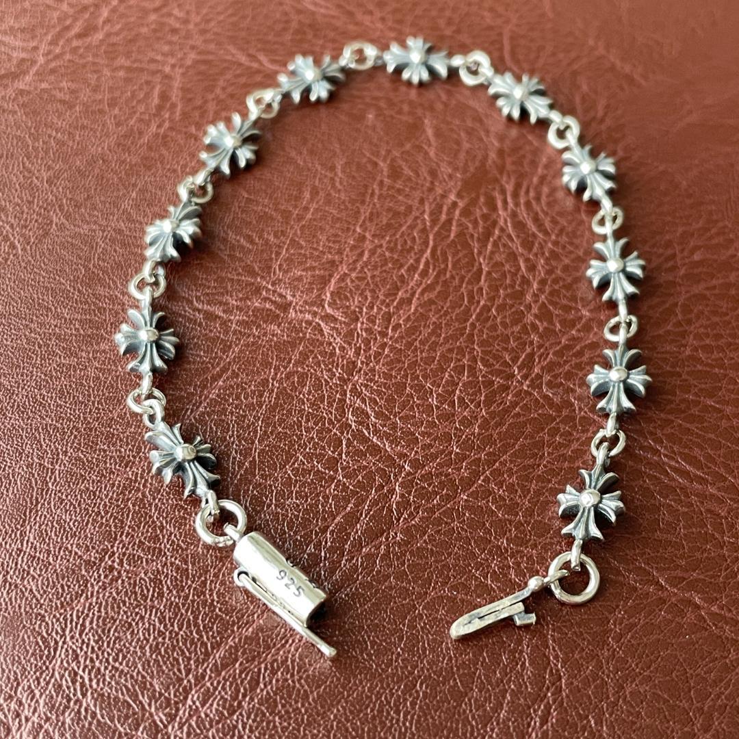 メンズ ブレスレット シルバー 925 クロス タイニーEプラス ユニセックス