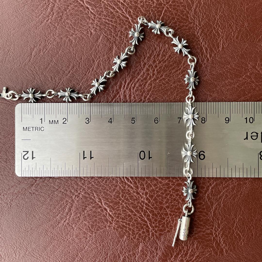 メンズ ブレスレット シルバー 925 クロス タイニーEプラス ユニセックス