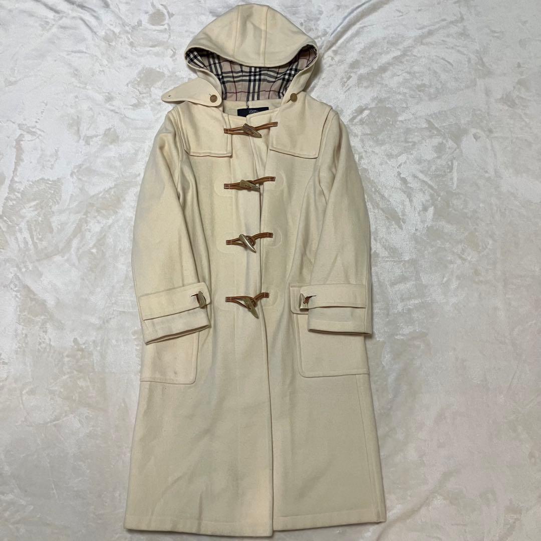 Burberry London ダッフルコート ホワイト トグル