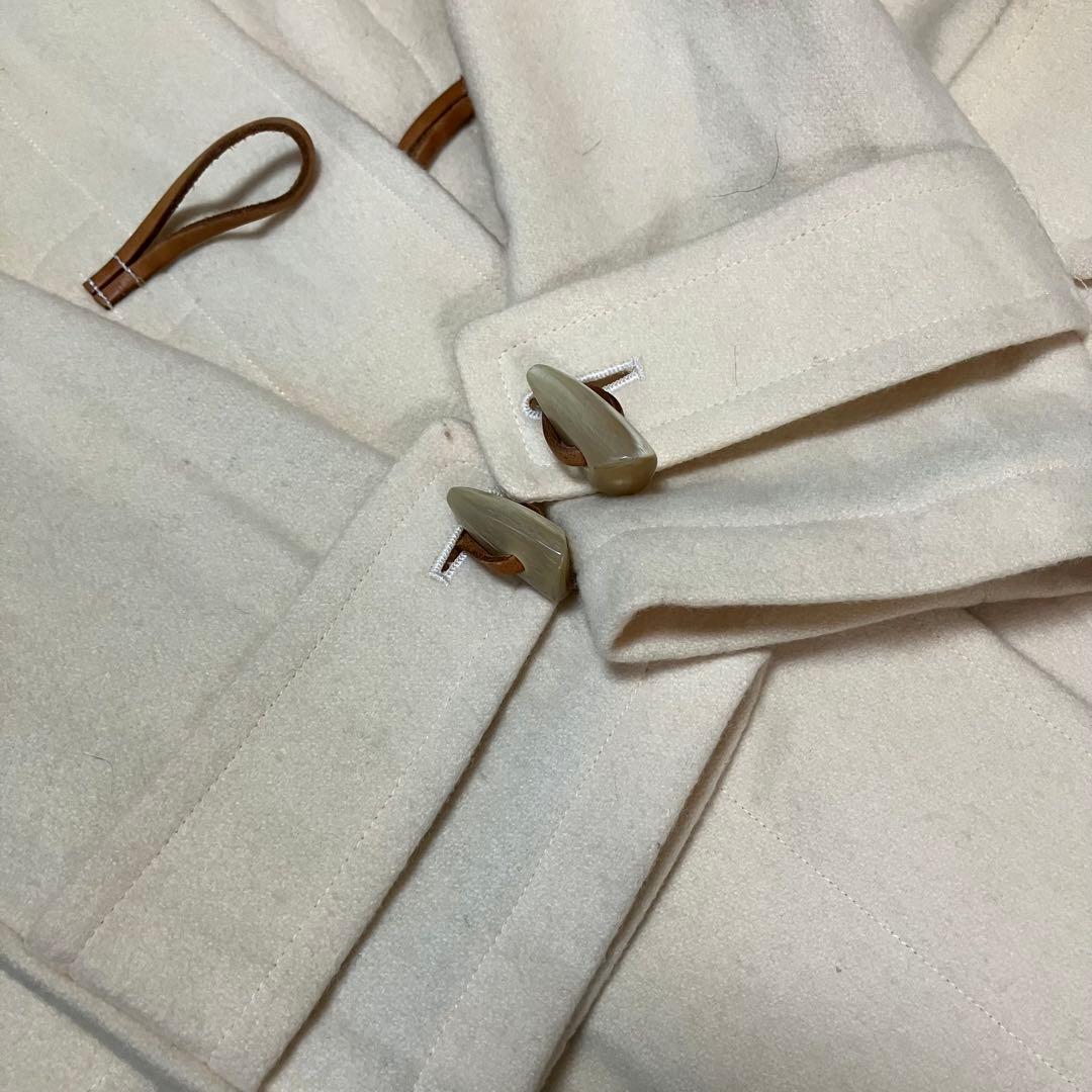 Burberry London ダッフルコート ホワイト トグル