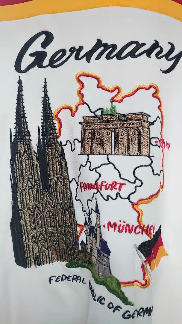 希少 adidas アディダス ドイツ代表 トラックジャケット 刺繍入り