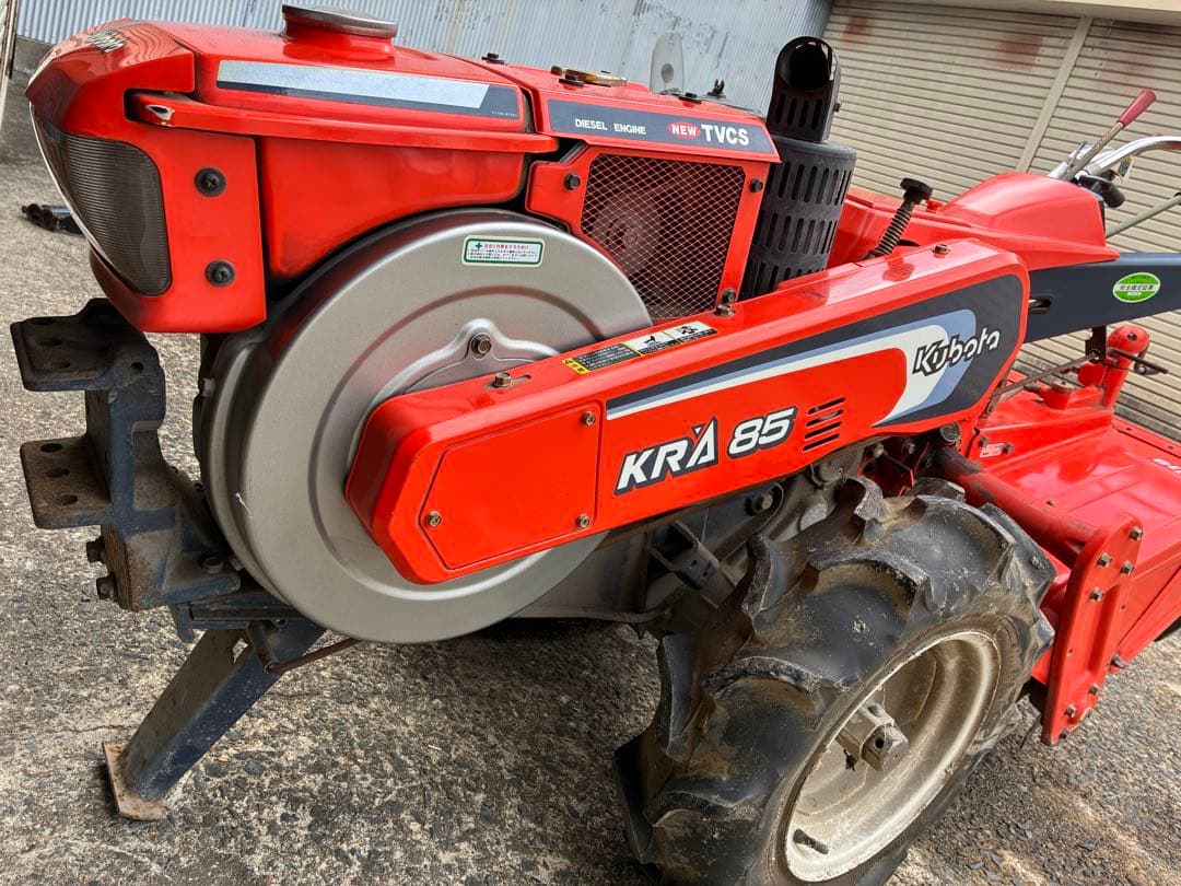 クボタ KRA耕運機 8.5馬力 ディーゼルエンジン動作確認済み