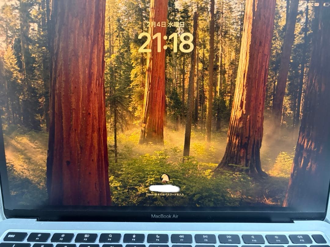 MacBookAir 2020年モデル M1 メモリ16GB BT93%