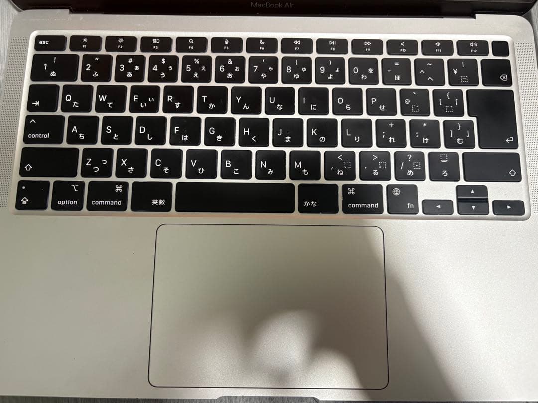 MacBookAir 2020年モデル M1 メモリ16GB BT93%