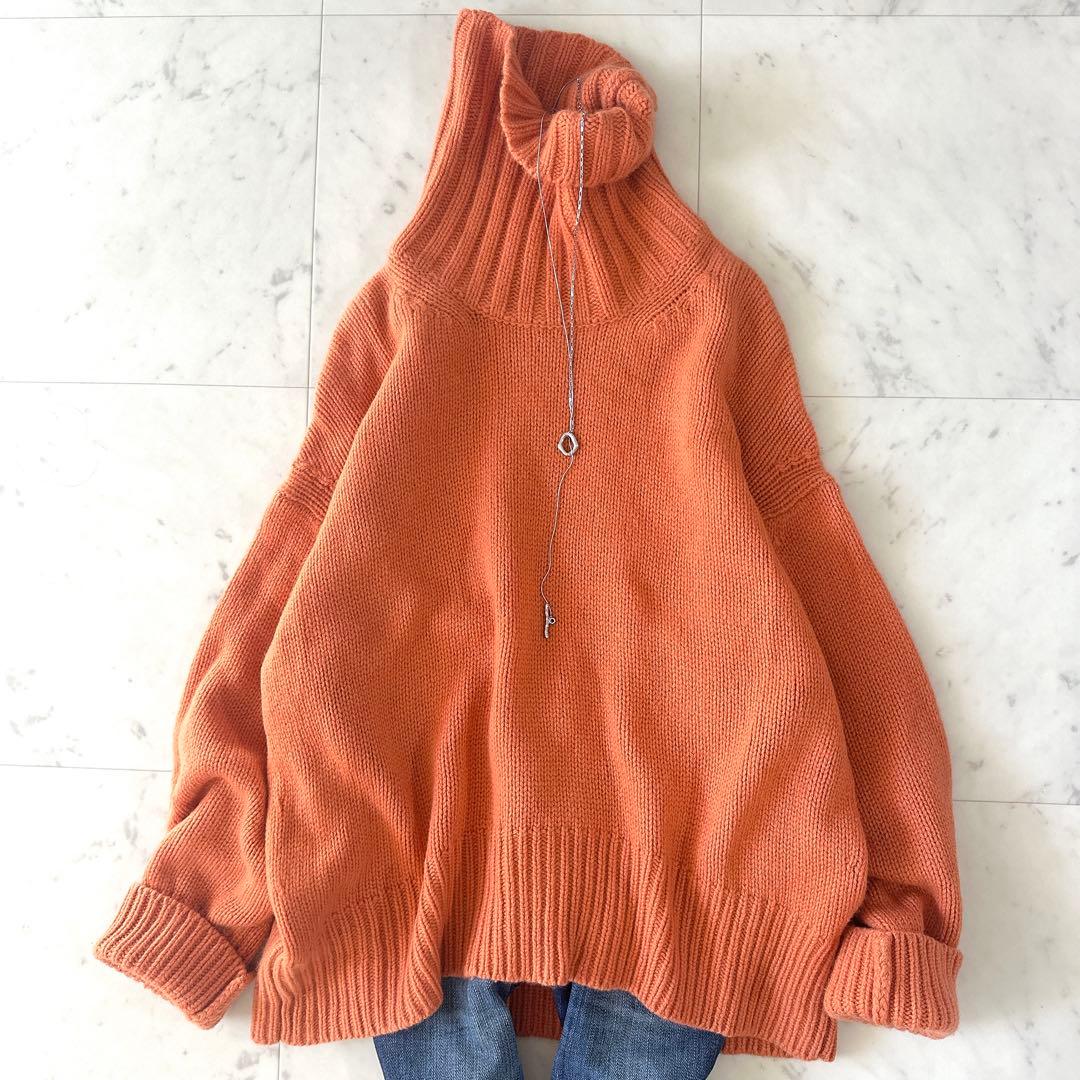 定番人気＊ギャルリーヴィー ファインウールハイネックプルオーバー タートルネック