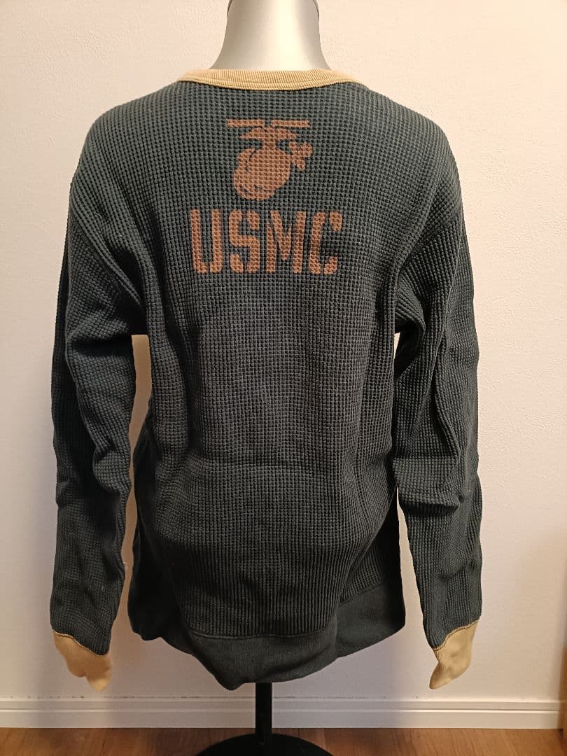 トイズマッコイ TOYS McCOY＆CO. ビッグワッフル ロンT Lトップス