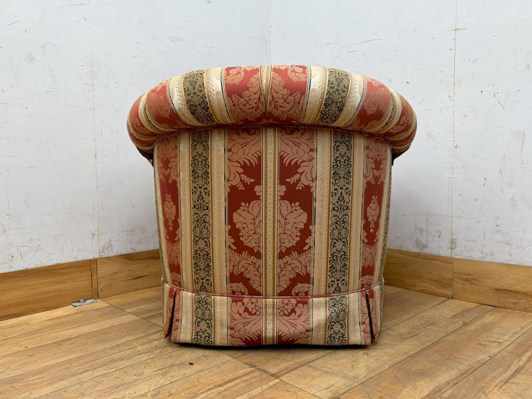 T7899☆美品☆ドレクセルヘリテイジ☆UPHOLSTEY☆1人掛けソファ