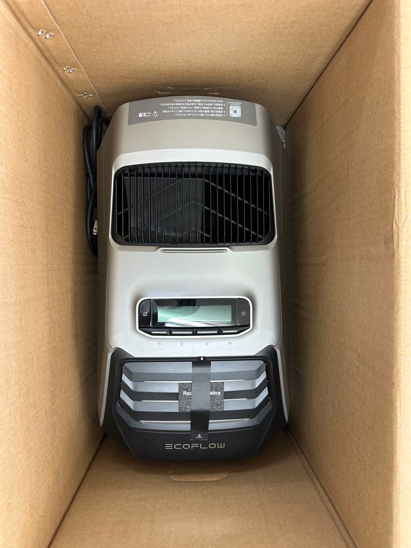 エコフローWAVE２　スマホ連携　冷房暖房付き 新品並び状態