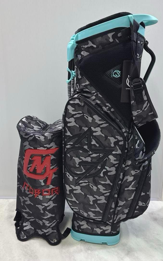 新品未使用 激レア一刀彫 ロゴ オムニックス 迷彩 8.5型 OMNIX