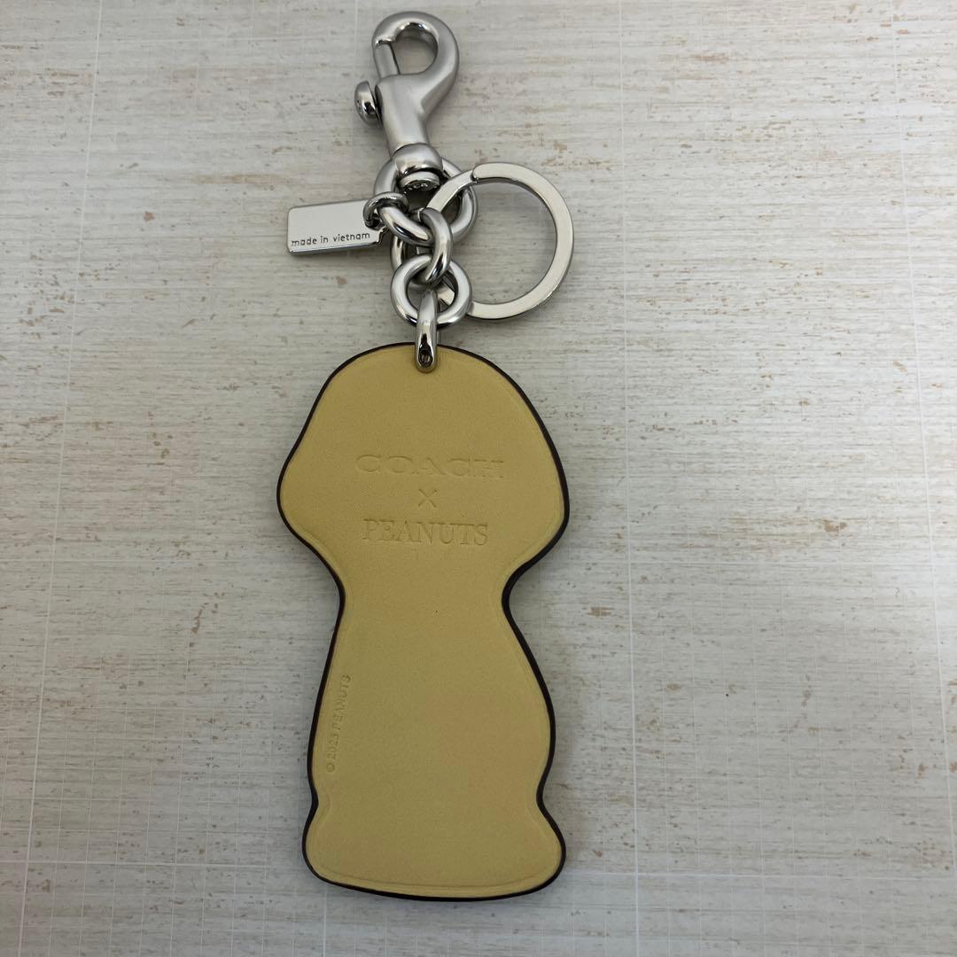 COACH PEANUTS チャーリーブラウン バッグチャーム ほぼ未使用
