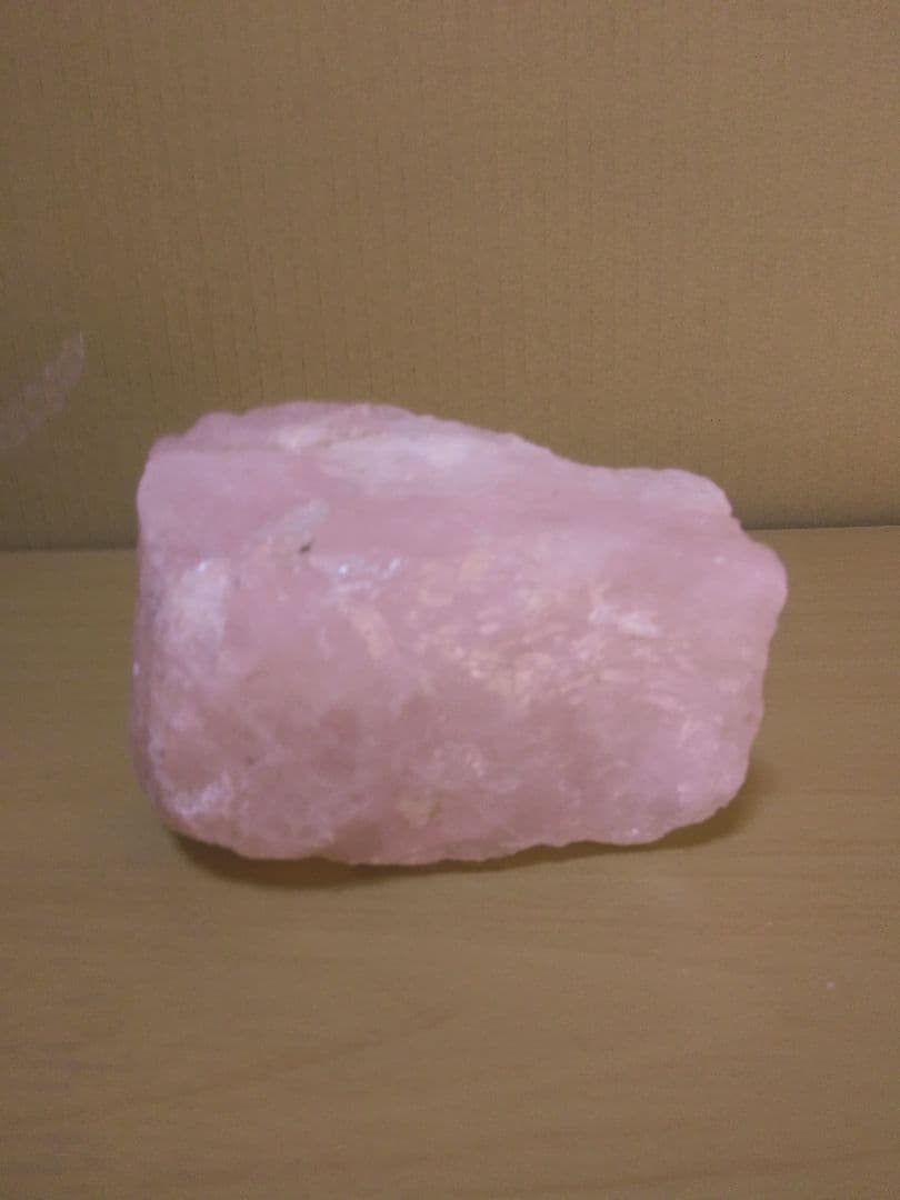 ローズクォーツ原石　セット　(８８８g、５４０g)　　恋愛運　浄化用