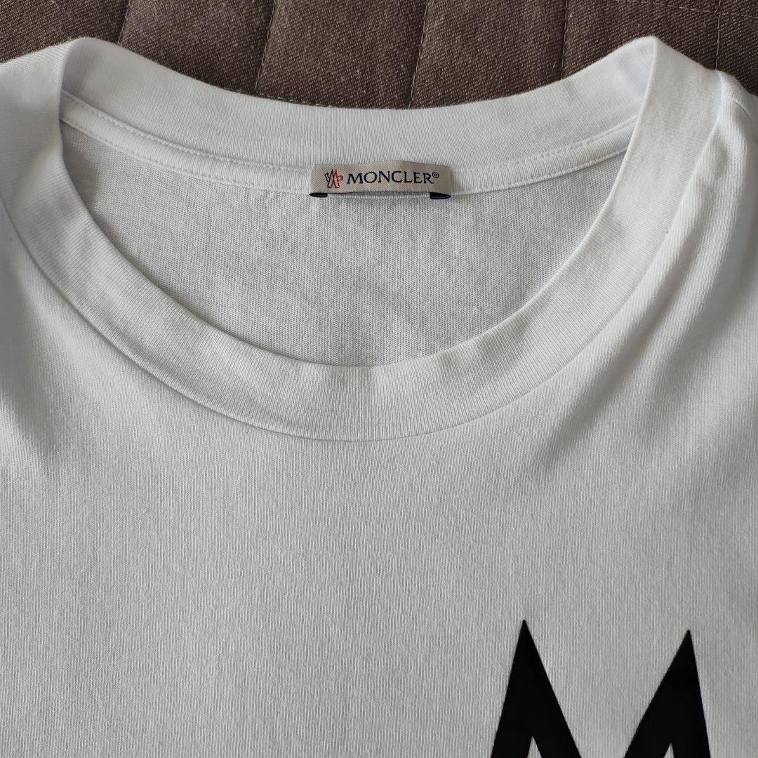極美品 モンクレール ロンTシャツ 長袖Tシャツ Lサイズ