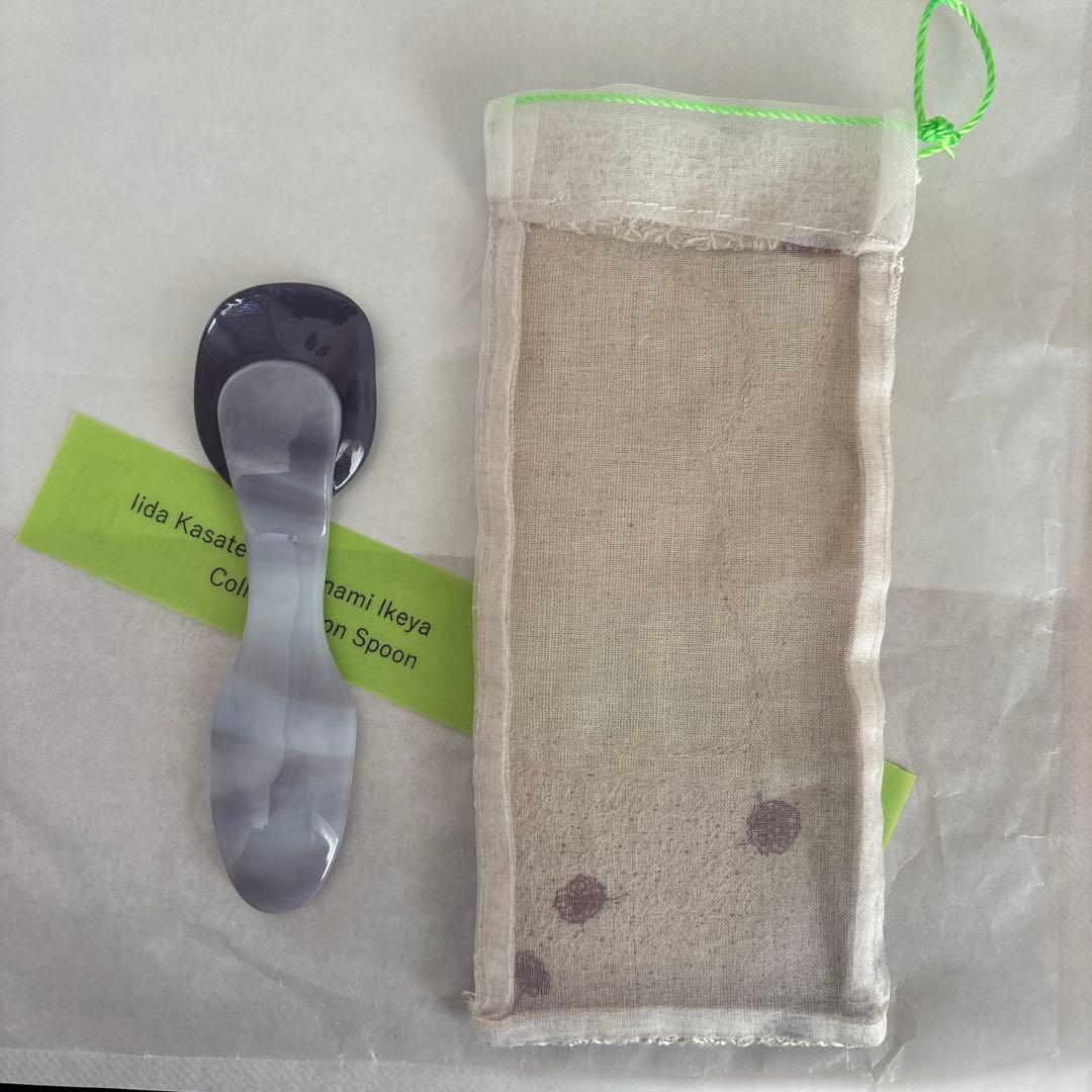 イイダ傘店×池谷三奈美コラボスプーン【当選品】　新品、未使用