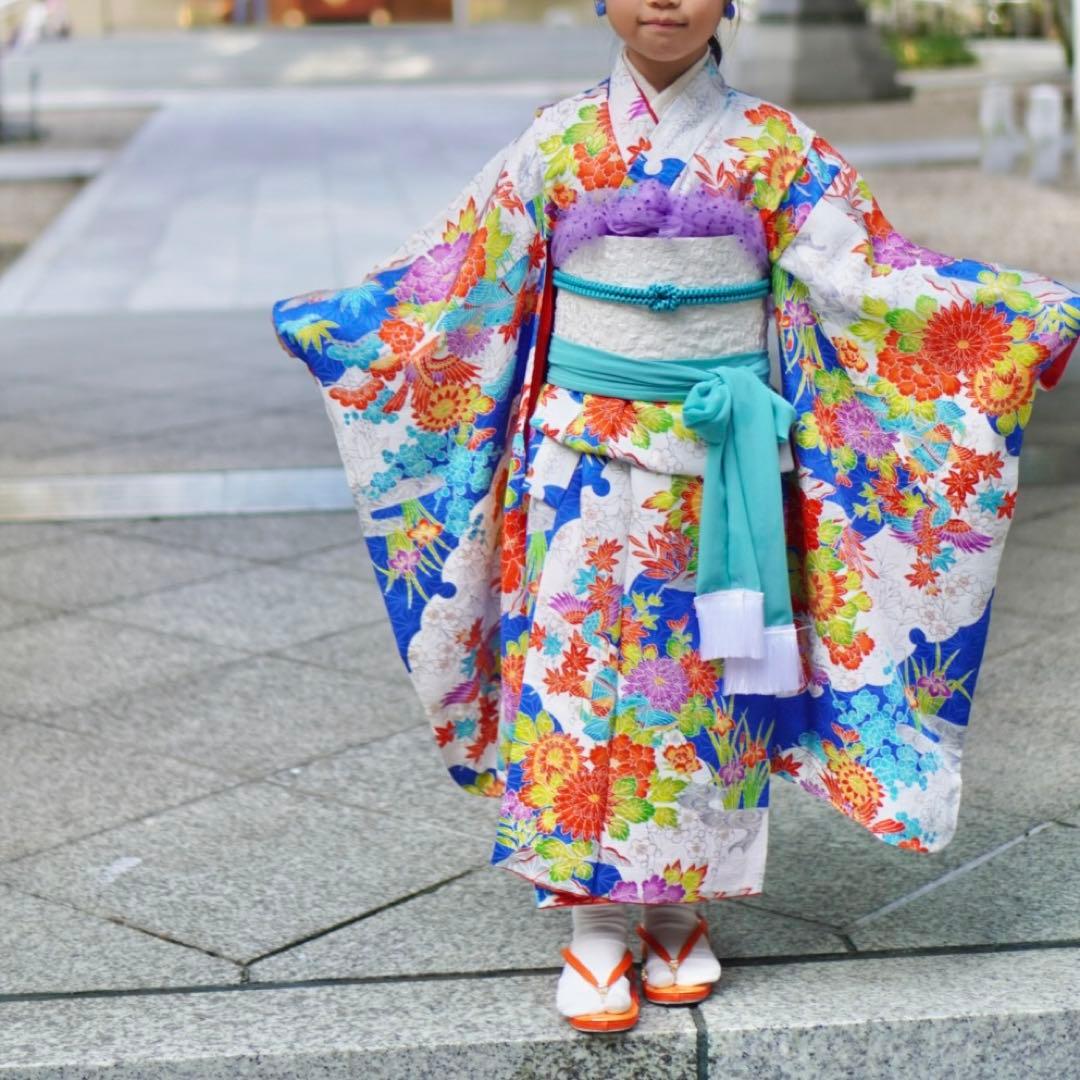 753 ７歳着物セット¨̮♡︎