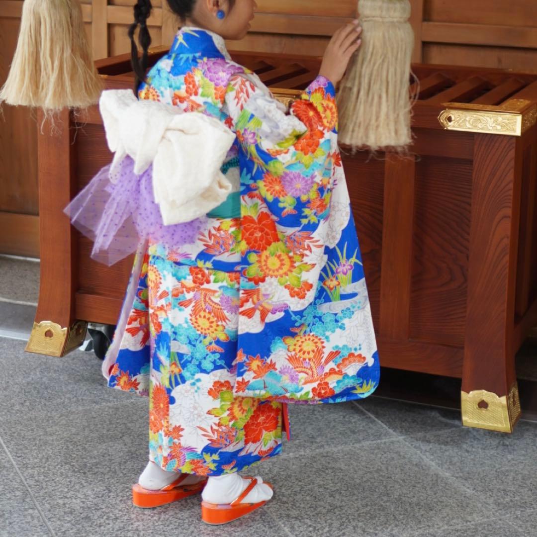 753 ７歳着物セット¨̮♡︎