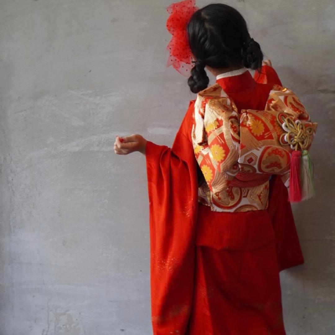 753 ７歳着物セット¨̮♡︎