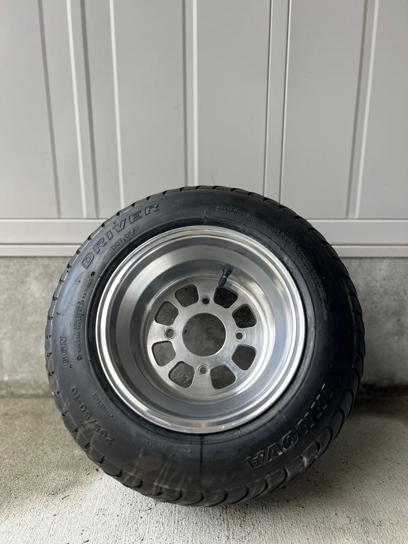 ズーマー用　太足タイヤ付きホイール　 10インチ8j pcd110