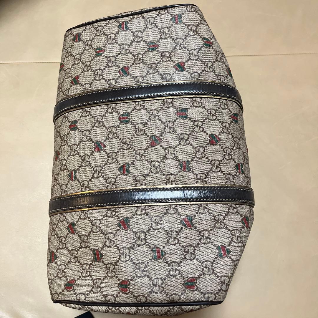 GUCCI グッチ　ハート柄　ミニボストンバッグ