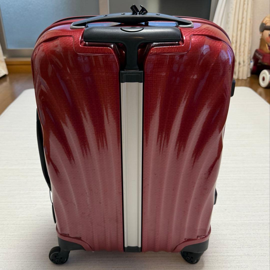 サムソナイト　スーツケース　シーライト　赤　40L