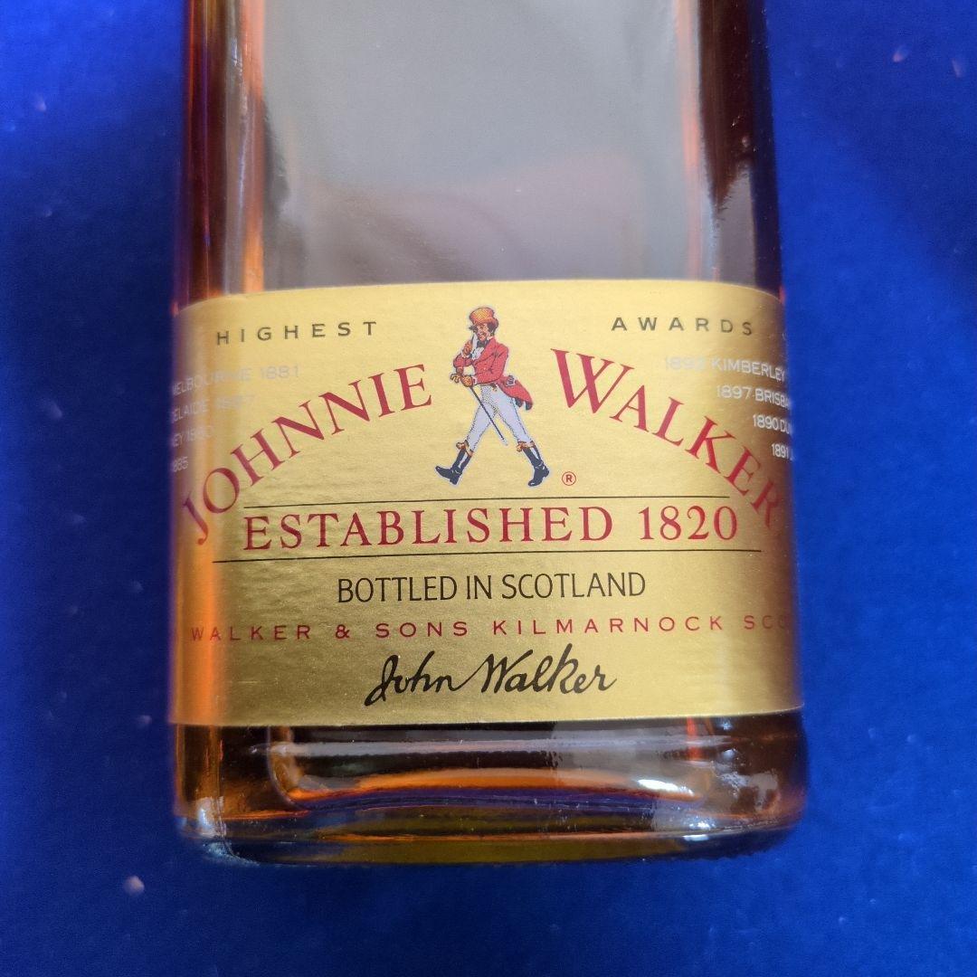 ジョニーウォーカー Red Label ウイスキー 5本セット　赤ラベル