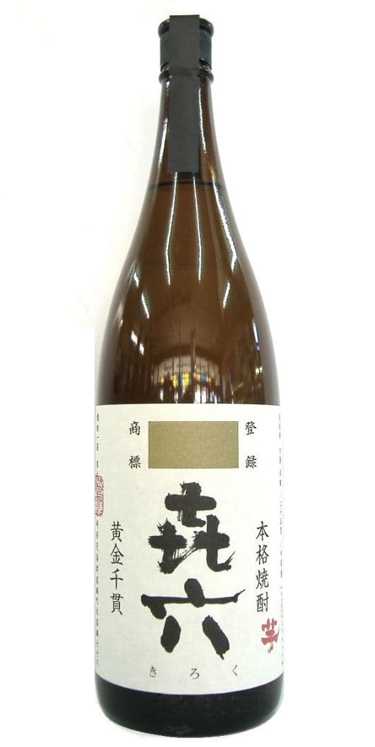 喜六 25度 1800ml × 6本/1ケース 黒木本店 芋焼酎