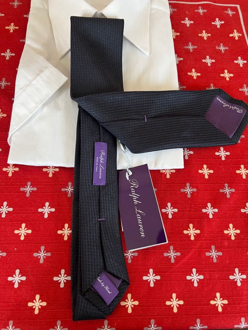 Ralph Lauren Purple Label 未使用ネクタイ 箱付