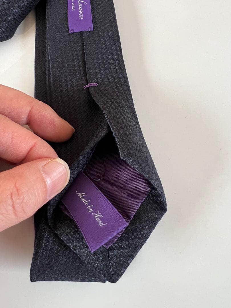 Ralph Lauren Purple Label 未使用ネクタイ 箱付