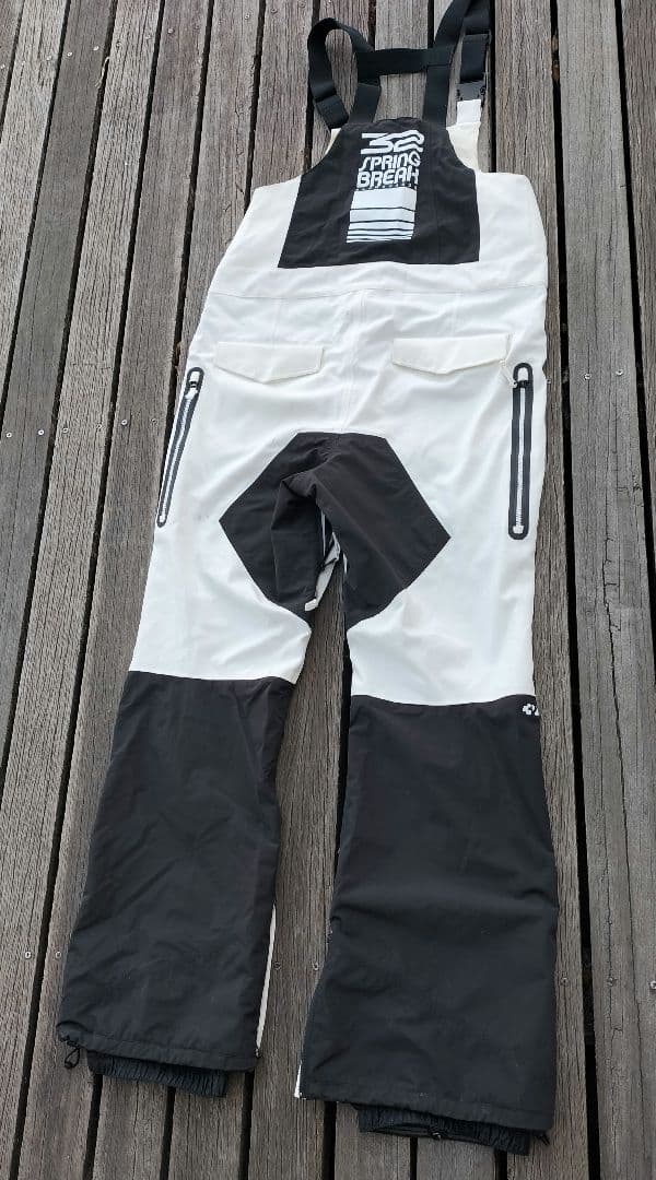 THIRTYTWO ビブパンツ　ボードパンツ　スプリングブレーク　L