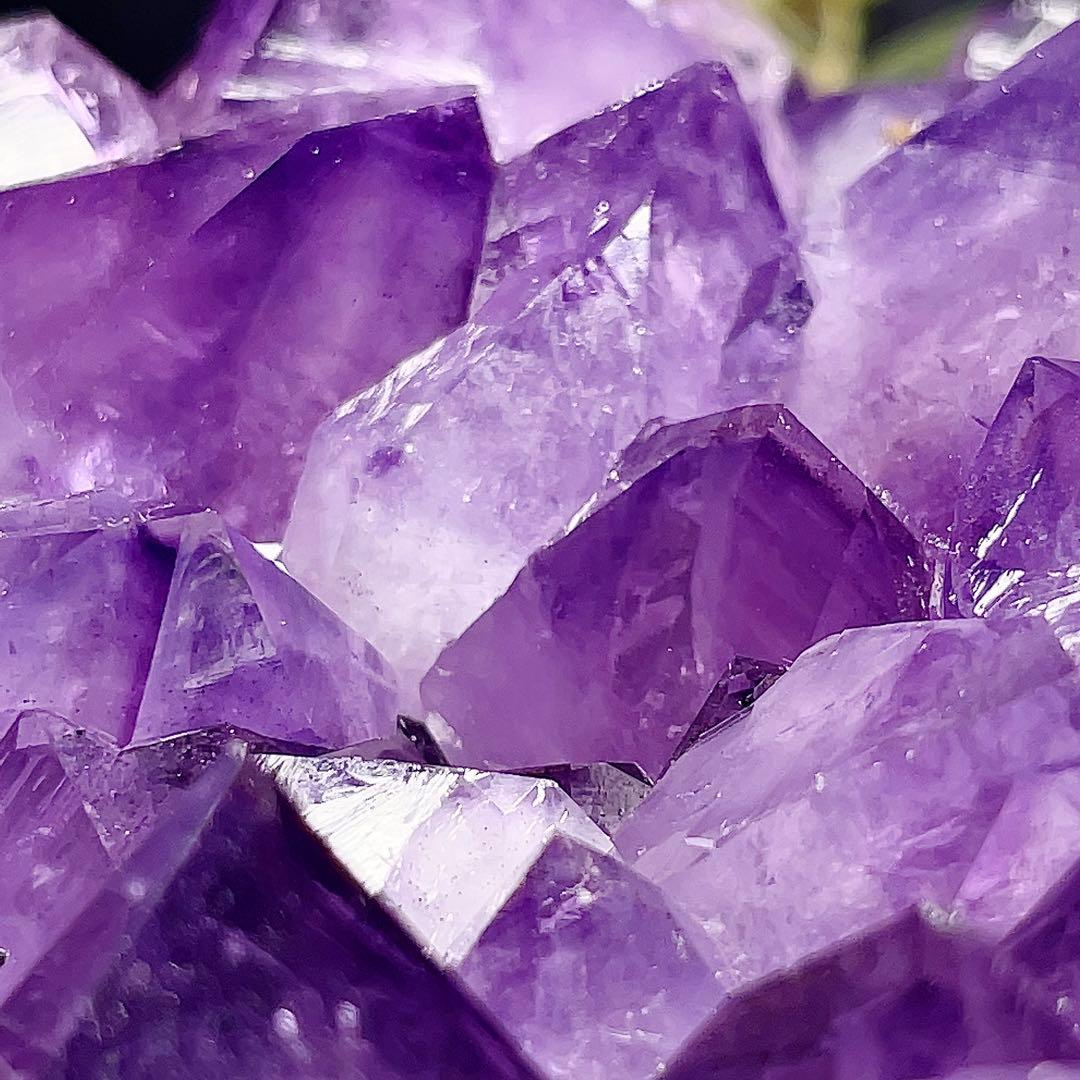 アメジスト　クラスター　原石　紫水晶　天然石　鉱物標本　【超美品】　激レア
