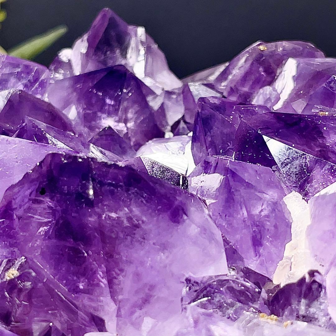 アメジスト　クラスター　原石　紫水晶　天然石　鉱物標本　【超美品】　激レア