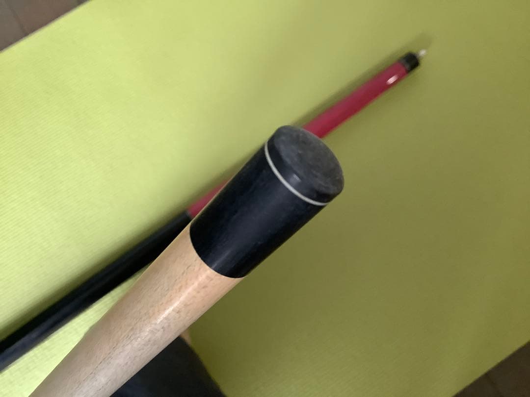 Mazz Cues POWER BREAK DI ビリヤードキュー 黒赤