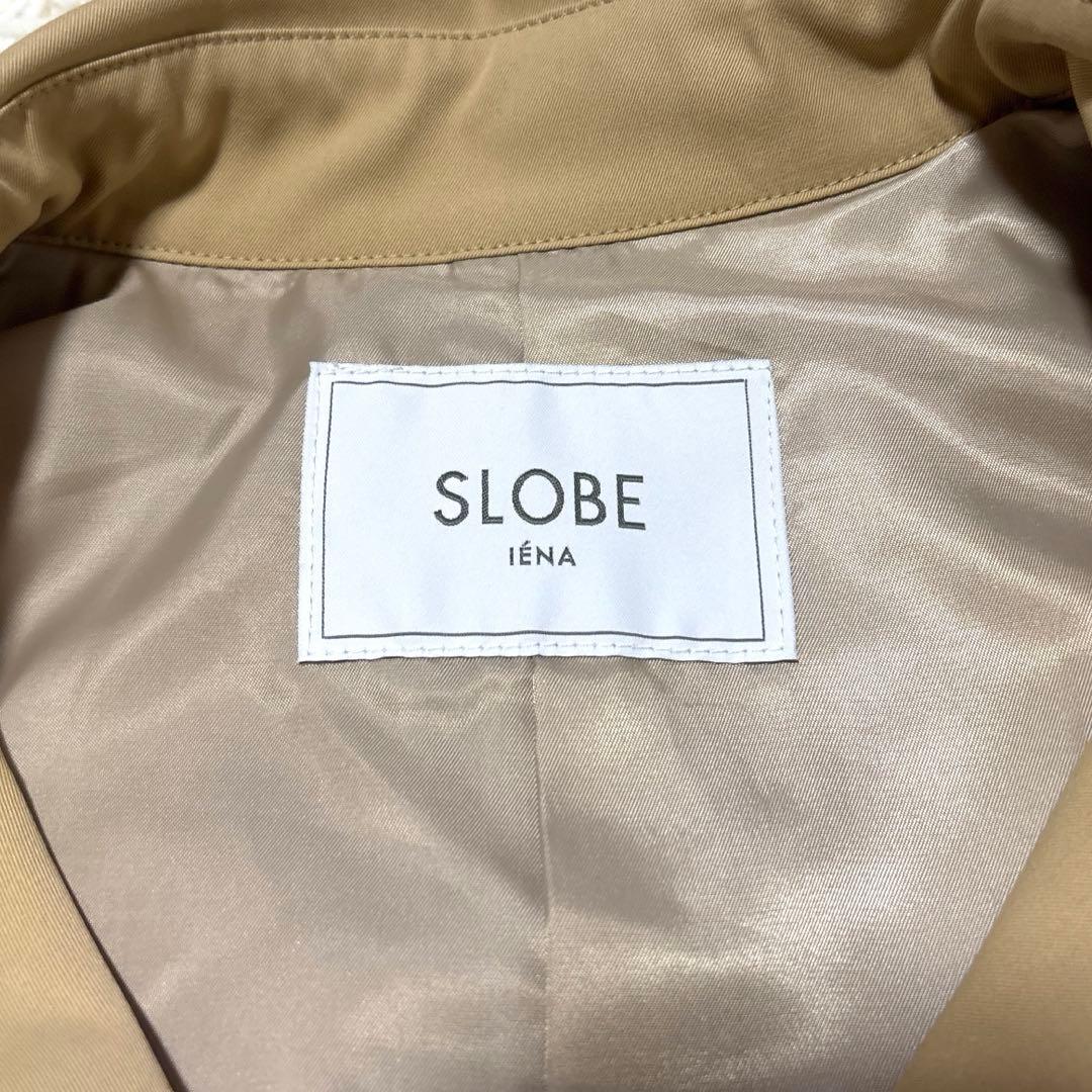 2024ss SLOBE IENA コットンライクウォッシャブルトレンチコー ト