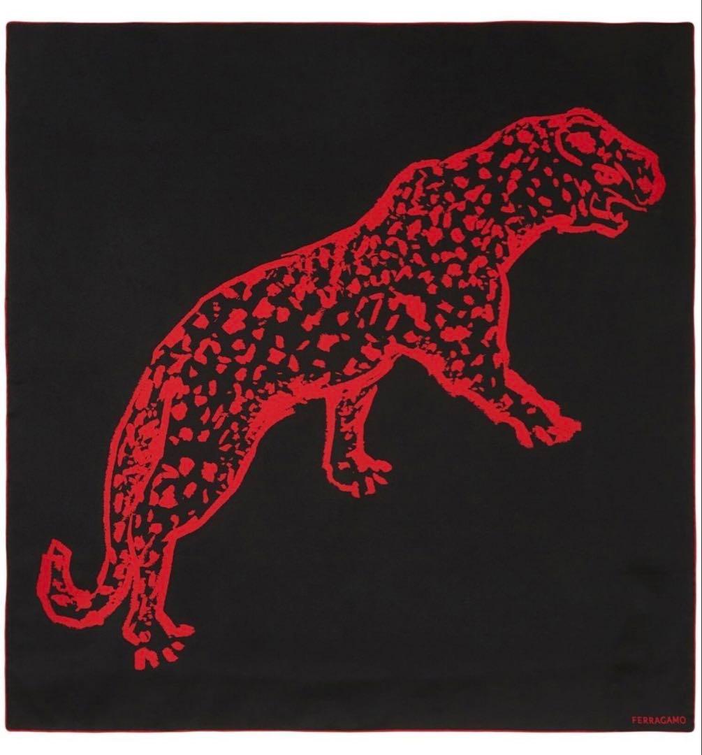 新品 Ferragamo フェラガモ シルク 大判 スカーフ プレゼントにも♡