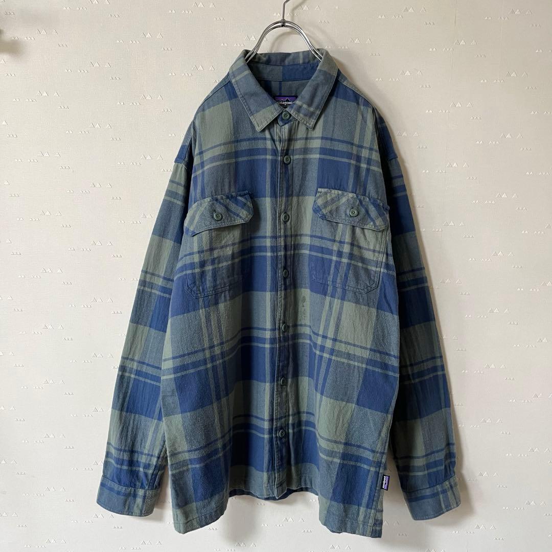 古着 パタゴニア ネルシャツ チェック シャツ