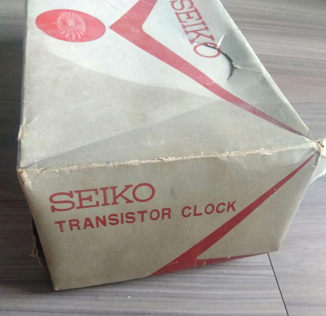 SEIKO 置時計 ゴールド 未使用 日本製　ヴィンテージ　結婚記念品　名前入り