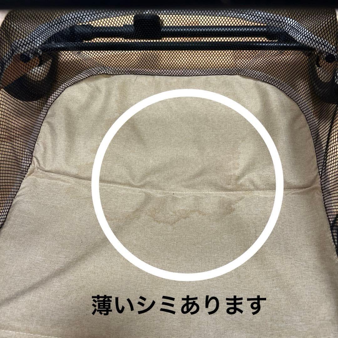 【美品】belecoo ベビーカー　ベージュ