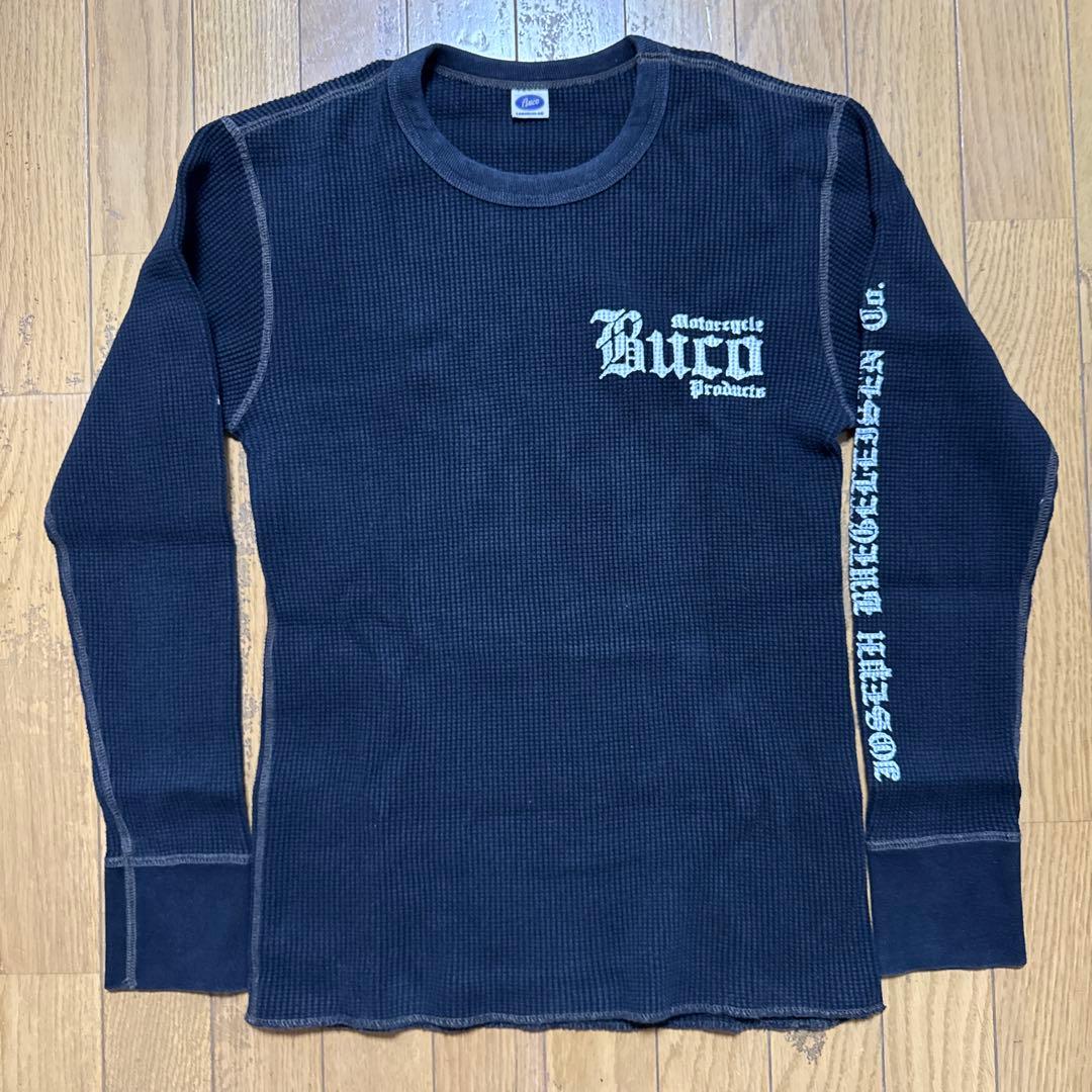 ザ・リアルマッコイズ Buco 長袖サーマル ブラック サイズL
