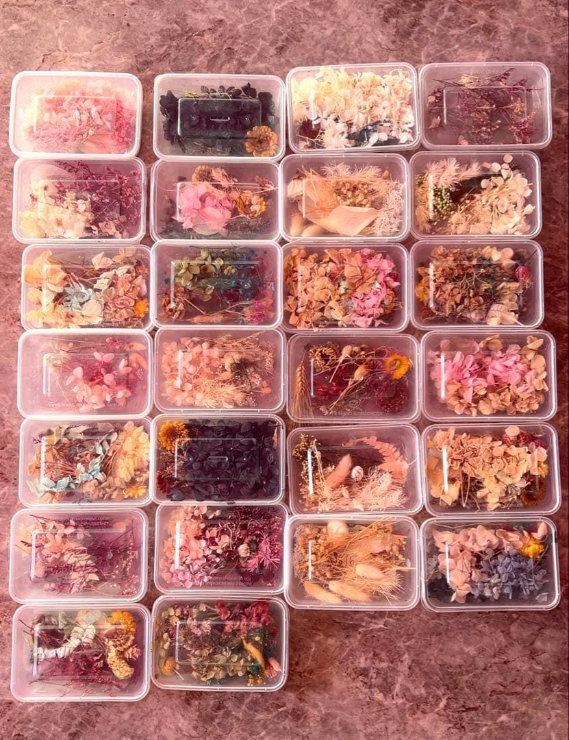 SALE！プリザードフラワー　ドライフラワー 花材　大容量 セット