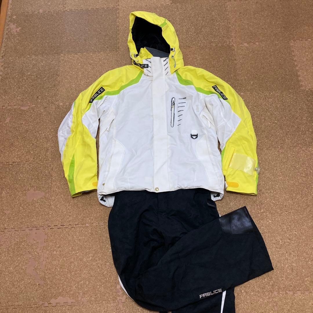 ファブリス FABLICE スキーウェア 上下 セット スノボ Oメンズ