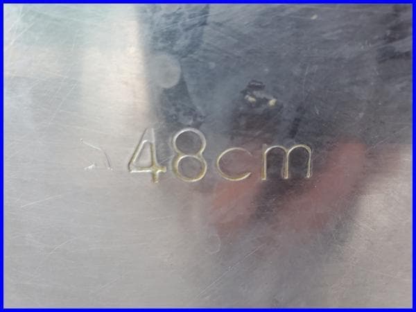 ♪アルミ製 業務用 大型寸胴鍋 蓋付き 幅50 高さ48ｃｍ♪