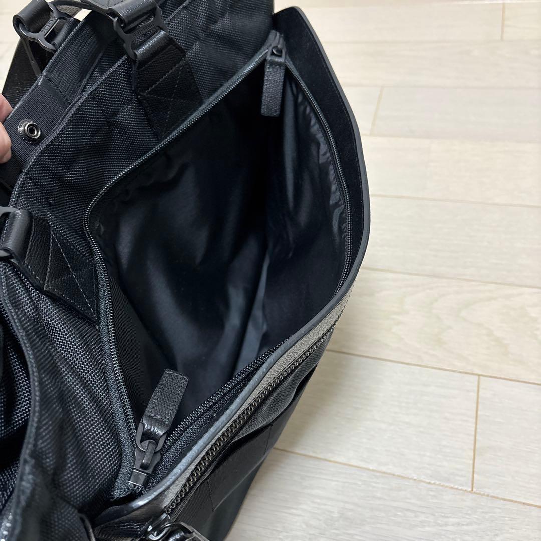 【BRIEFING】FUSION SQ TOTE HD（BLACK）