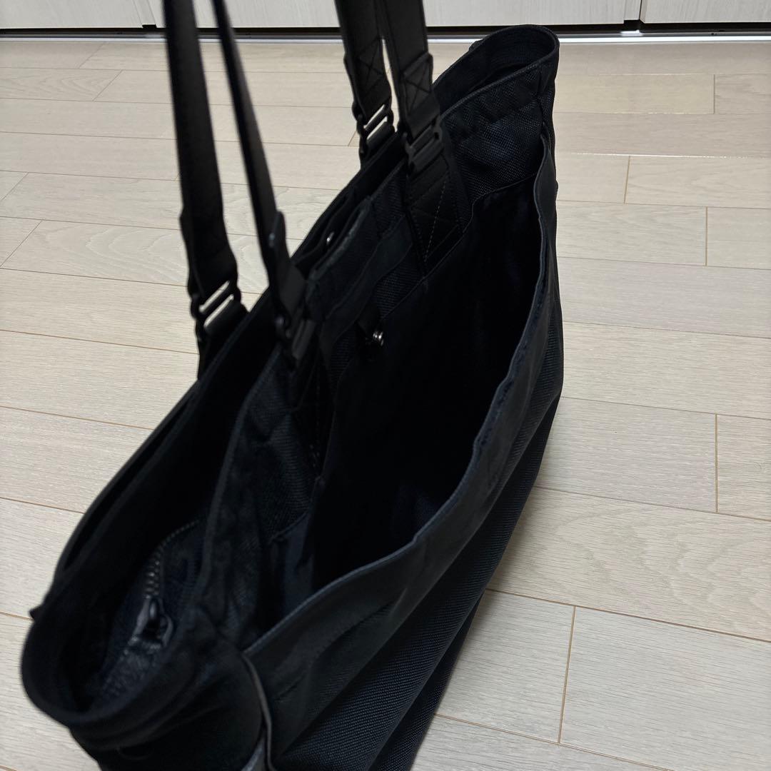 【BRIEFING】FUSION SQ TOTE HD（BLACK）