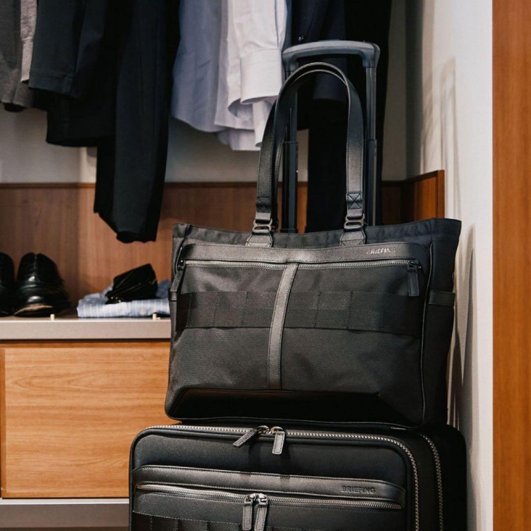 【BRIEFING】FUSION SQ TOTE HD（BLACK）