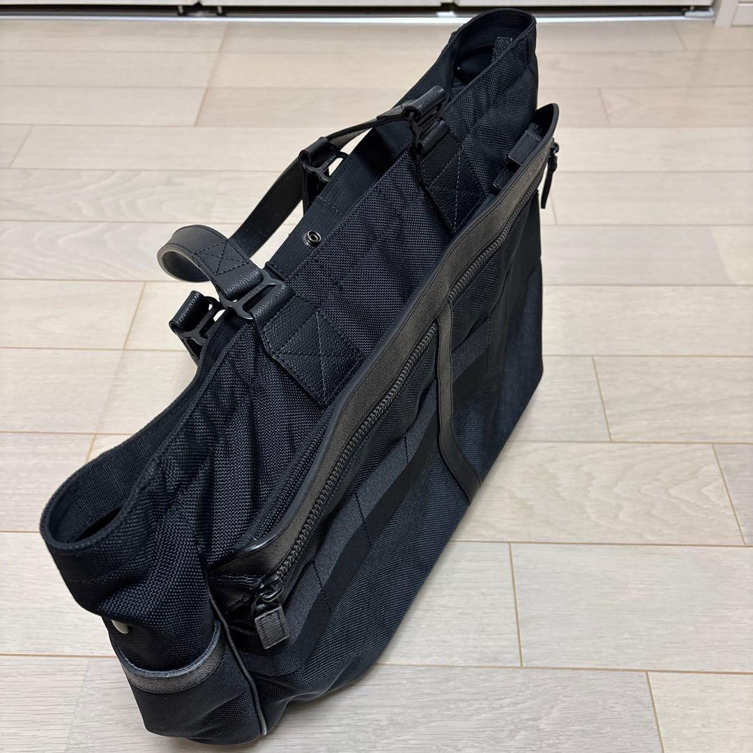 【BRIEFING】FUSION SQ TOTE HD（BLACK）
