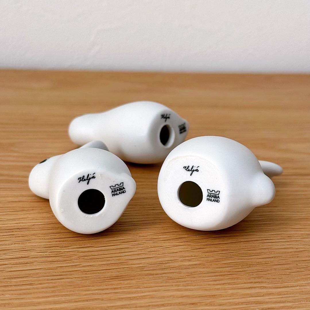 ARABIA ヘルヤ うさぎの親子の3体セット