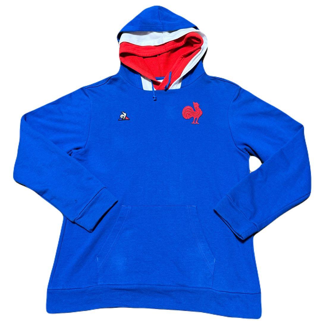 【激レア】ラグビー フランス代表 ルコック パーカー フーディ 長袖